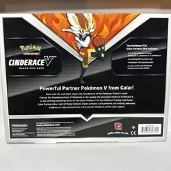 Pokemon Cinderace V Galar Partners Box Sealed - Image 2