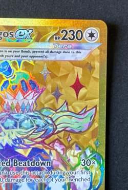 TERAPAGOS EX 173/142 NM HYPER RARE STELLAR CROWN POKEMON 2024 - Image 3
