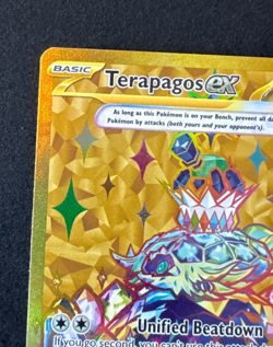 TERAPAGOS EX 173/142 NM HYPER RARE STELLAR CROWN POKEMON 2024 - Image 4