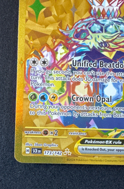 TERAPAGOS EX 173/142 NM HYPER RARE STELLAR CROWN POKEMON 2024 - Image 5
