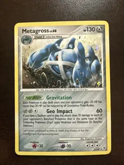 Metagross LV.68 7/147 Holo Rare MP Pokemon TCG supreme Victors - Image 1