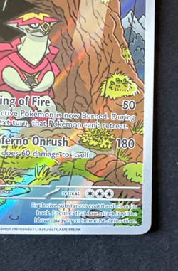 TURTONATOR 146/142 NM ILLUSTRATION RARE STELLAR CROWN POKEMON 2024 - Image 2