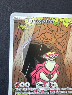 TURTONATOR 146/142 NM ILLUSTRATION RARE STELLAR CROWN POKEMON 2024 - Image 4