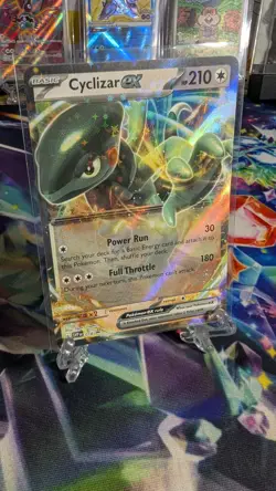 pokemon TCG Cyclizar EX 018 Scarlet & Violet Black Star Promo NM - Image 1