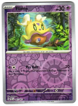 Flittle 041/091 Reverse Holo SV: Paldean Fates Pokemon TCG - Image 1