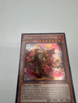 Yugioh! LP Blaster, Dragon Ruler of Infernos - CT10-EN002 - Secret Rare - Limite - Image 1