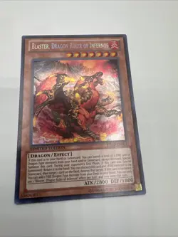 Yugioh! LP Blaster, Dragon Ruler of Infernos - CT10-EN002 - Secret Rare - Limite - Image 2