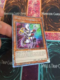 Yugioh Wind-Up Magician RA04-EN153 Platinum Secret Rare 1st Edition Near Mint - Image 2