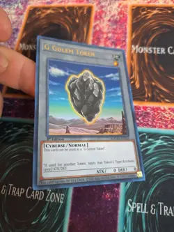 Yugioh G Golem Token MAMA-EN103 Ultra Rare 1st Edition Near Mint - Image 2