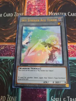 Yugioh Token: Sky Striker Ace MAMA-EN013 Ultra Rare 1st Edition Near Mint - Image 1