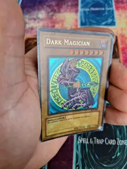 Yugioh Dark Magician SDY-006 Ultra Rare Unlimited Moderately Played - Image 4