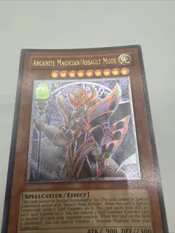 Yugioh! MP Arcanite Magician/Assault Mode - CRMS-EN021 - Ultimate Rare - - Image 1