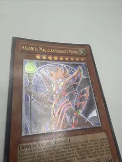 Yugioh! MP Arcanite Magician/Assault Mode - CRMS-EN021 - Ultimate Rare - - Image 3