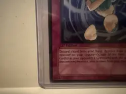 Karma Cut SOI-EN053 Shadow of Infinity 1st Edition ULTIMATE RARE! Yugioh - Image 3