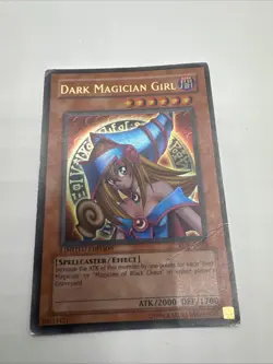 Damaged Dark Magician Girl RDS-ENSE2 Limited Edition Ultra Rare YuGiOh - Image 1