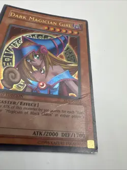 Damaged Dark Magician Girl RDS-ENSE2 Limited Edition Ultra Rare YuGiOh - Image 3