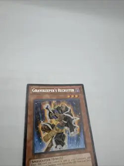 STBL-EN085 Gravekeeper's Recruiter Rare 1st Edition NM YuGiOh Card - Image 3