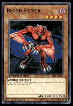 Blood Sucker Speed Duel: Trials of the Kingdom SBTK-EN019 MP YuGiOh TCG | Buy 10 - Image 1