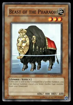 Beast of the Pharaoh The Duelist Genesis TDGS-EN032 MP YuGiOh TCG | Buy 10 Get 1 - Image 1