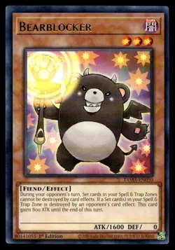 Bearblocker Tactical Masters TAMA-EN050 MP YuGiOh TCG | Buy 10 Get 10 Free - Image 1