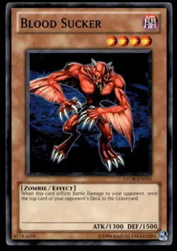 Blood Sucker Storm of Ragnarok STOR-EN093 MP YuGiOh TCG | Buy 10 Get 10 Free - Image 1
