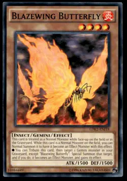 Blazewing Butterfly Legendary Decks II LDK2-ENJ18 MP YuGiOh TCG | Buy 10 Get 10 - Image 1