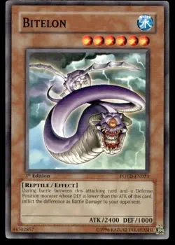Bitelon Power of the Duelist POTD-EN023 MP YuGiOh TCG | Buy 10 Get 10 Free - Image 1
