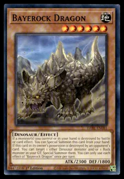 Bayerock Dragon Darkwing Blast DABL-EN081 MP YuGiOh TCG | Buy 10 Get 10 Free - Image 1