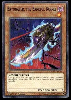 Bayonater, the Baneful Barrel Chaos Impact CHIM-EN030 MP YuGiOh TCG | Buy 10 Get - Image 1