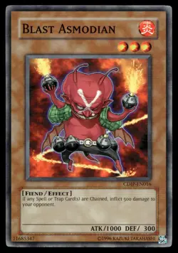 Blast Asmodian Cyberdark Impact CDIP-EN016 MP YuGiOh TCG | Buy 10 Get 10 Free - Image 1