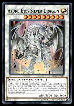 Azure-Eyes Silver Dragon Legendary Decks II LDK2-ENK39 MP YuGiOh TCG | Buy 10 Ge - Image 1