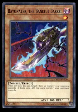 Bayonater, the Baneful Barrel Chaos Impact CHIM-EN030 MP YuGiOh TCG | Buy 10 Get - Image 1