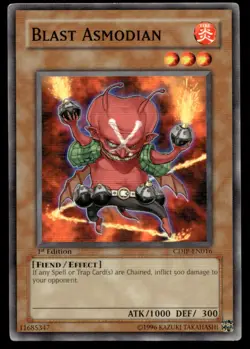 Blast Asmodian Cyberdark Impact CDIP-EN016 MP YuGiOh TCG | Buy 10 Get 10 Free - Image 1