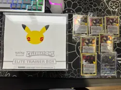 Pokemon TCG CARD/ETB LOT celebrations 25th anniversary - Image 1