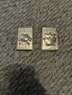 1999 Burger King Pokemon TCG 23K Gold-Plated Cards - Image 1