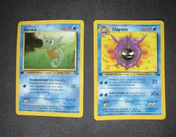 Lot of 11 Pokemon Fossil First Edition Cards 1999 All Non Holo Near Mint - Image 3