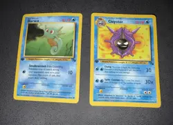 Lot of 11 Pokemon Fossil First Edition Cards 1999 All Non Holo Near Mint - Image 4