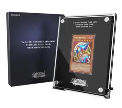 Yu-Gi-Oh! Dark Magician Girl Stainless Steel Card - 2024 Brand New - BOX OPEN - Image 1