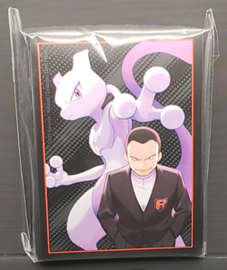 Destined Rivals Glory of Team Rocket Card sleeves 65 Count mewtwo Giovanni - Image 5