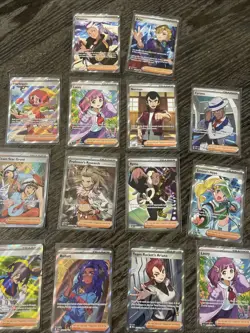 Pokemon Trainer Full Art Card Lot (14) Bundle English - Image 2