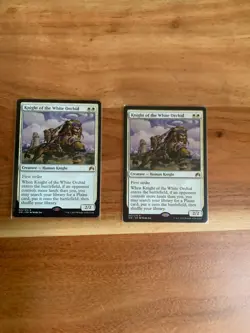 x1 MTG - Knight of the White Orchid LP - Origins Card #021 - Magic the Gathering - Image 1