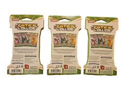 Pokemon TCG Cards XY Fates Collide Sleeved Booster 3 Pack Bundle! Sealed! - Image 2
