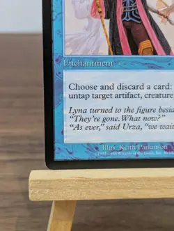 Mind Over Matter Exodus MTG Lightly Played Magic Gathering Trading Card Blue - Image 3