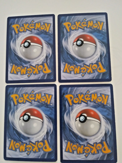 4 Pokemon Generations Energy Cards 2 Fire 1 Water 1 Fighting - Image 2