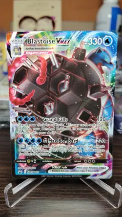 Blastoise VMAX SWSH103 Sword & Shield Black Star Promo Holo Card 🔥✨ - Image 1