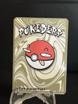 Pokederp Dafish 19/25 - Magikarp Pokemon Derpy Fan Art Card #Y - Image 2