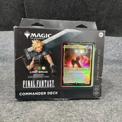 Magic: The Gathering Final Fantasy VII Commander Deck, Sealed Box is Worn - Image 1