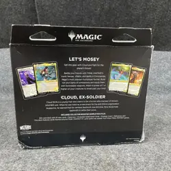 Magic: The Gathering Final Fantasy VII Commander Deck, Sealed Box is Worn - Image 3