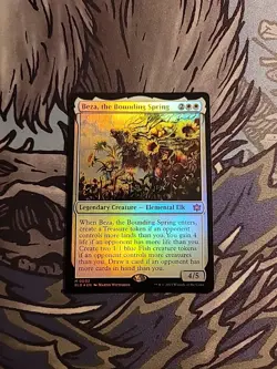 Beza, the Bounding Spring Bloomburrow Foil - Image 1