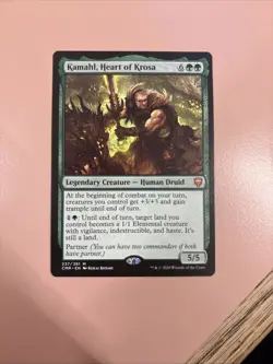 Kamahl, Heart of Krosa MINT-NM PACK FRESH Commander Legends MTG - Image 1